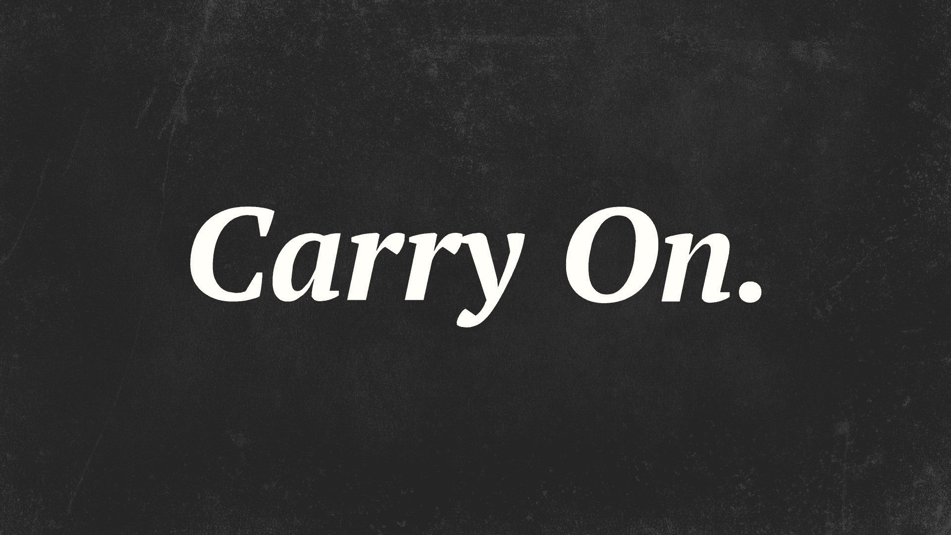 Carry On Foundation